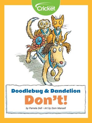cover image of Doodlebug & Dandelion